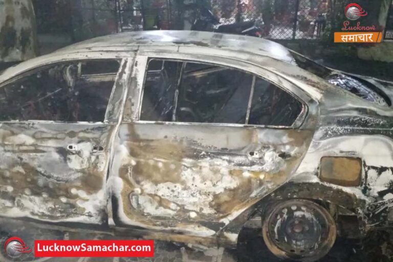 Major's car burnt when he protested against playing DJ in the hotel